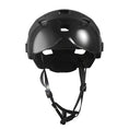 Carica l'immagine nel visualizzatore della galleria, Crazy Safety Bicycle helmet Matte black / M/L (55-61cm) OAK E-Bike bicycle helmet with UV visor, LED lights, reflective straps, and Fidlock buckle
