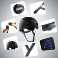 Carica l'immagine nel visualizzatore della galleria, Crazy Safety Bicycle helmet RAMPAGE skater bicycle helmet - Jungle
