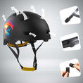 Carica l'immagine nel visualizzatore della galleria, Crazy Safety Bicycle helmet RAMPAGE skater bicycle helmet - Urban
