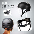 Carica l'immagine nel visualizzatore della galleria, Crazy Safety Bicycle helmet RAMPAGE skater bicycle helmet - Urban
