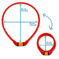 Carica l'immagine nel visualizzatore della galleria, Crazy Safety Bicycle lock Code lock
