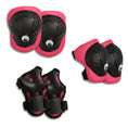 Carica l'immagine nel visualizzatore della galleria, Crazy Safety Product bundle: Pink dino bike helmet, protective gear, lock, and cycling gloves for kids.
