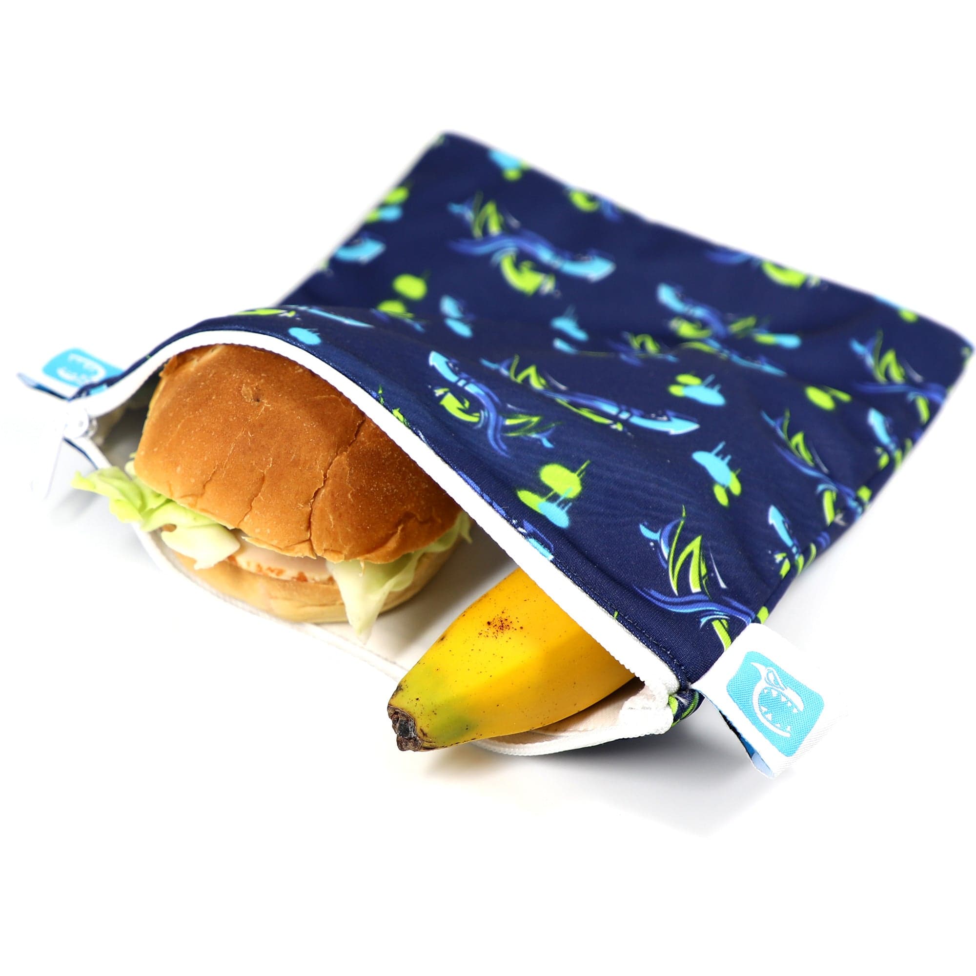 Sacchetti per sandwich (set di 3) - Blu