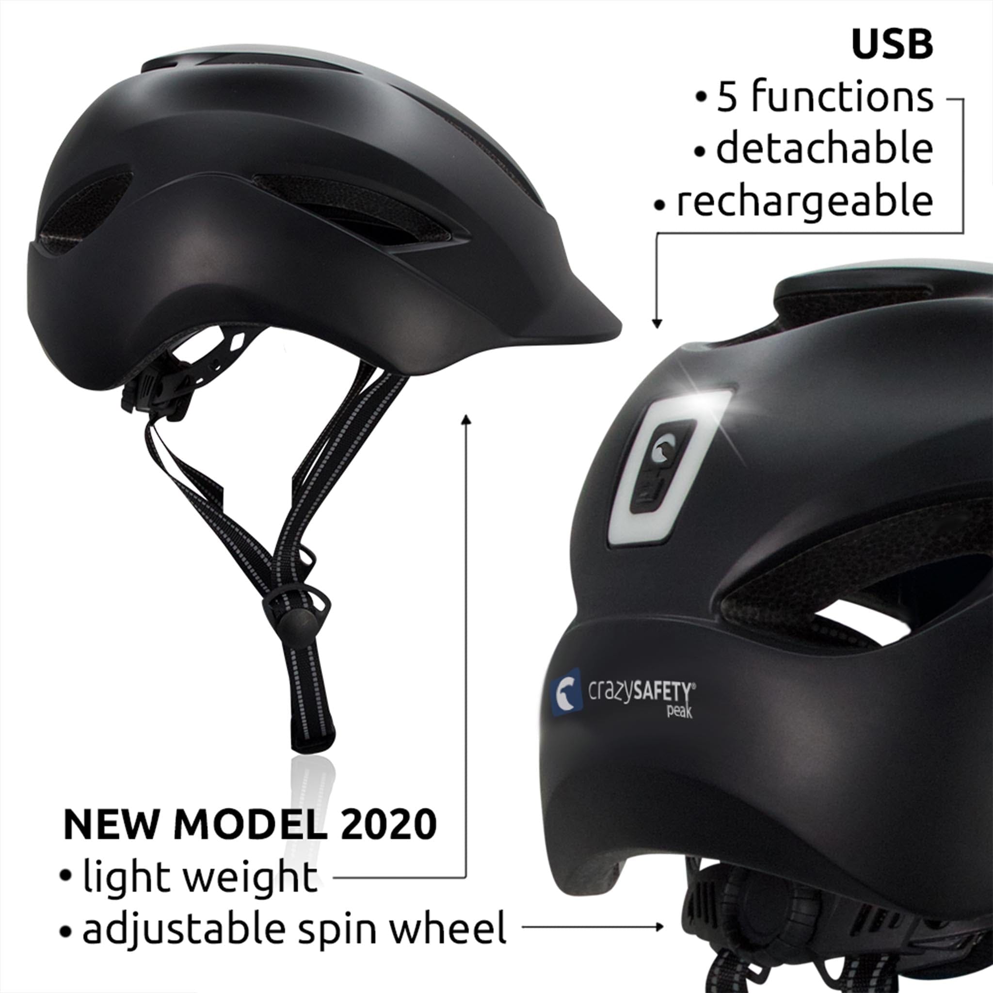 Matt black aero bike helmet - new model